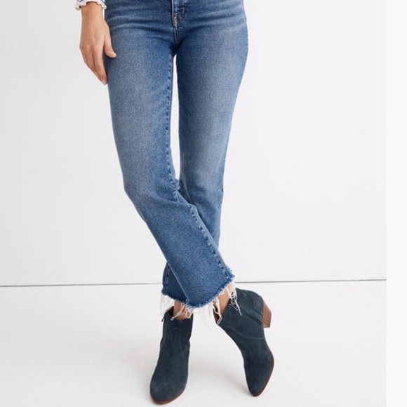 Madewell Cali Demi-Boot Blue Jeans size 27 - Picture 6 of 13
